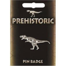 Tyrannosaurus Rex Pin Badge - Pewter