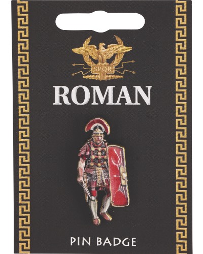 Roman Centurion 3D Pin Badge