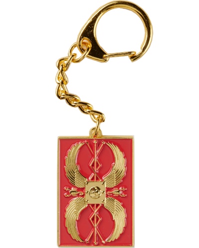 Roman Enamelled Shield Key-Ring