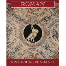Roman Owl Pendant - Gold Plated
