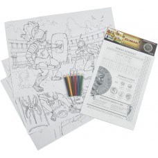 Roman Educational Colouring Posters