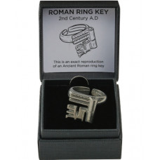 Roman Ring Key - Pewter