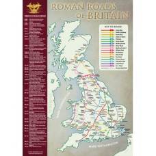 Roman Roads Poster - A3