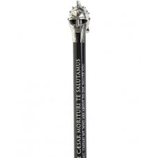 Roman Spanish Helmet Pencil Topper - Pewter