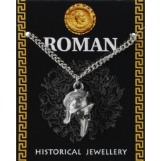Roman Spanish Helmet Pendant - Pewter