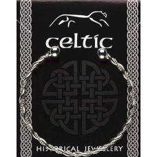 Celtic Twisted Bracelet - Silver Plated