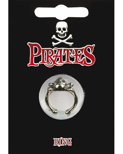 Skull & Crossbones Ring - Pewter
