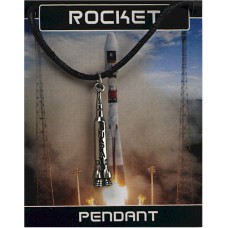 Rocket Pendant - Pewter