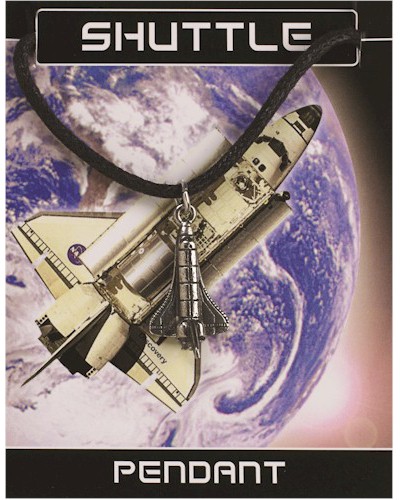 Shuttle Pendant - Pewter