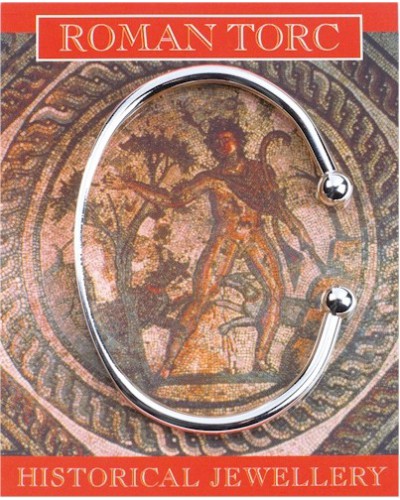 Roman Torc - Silver Plated