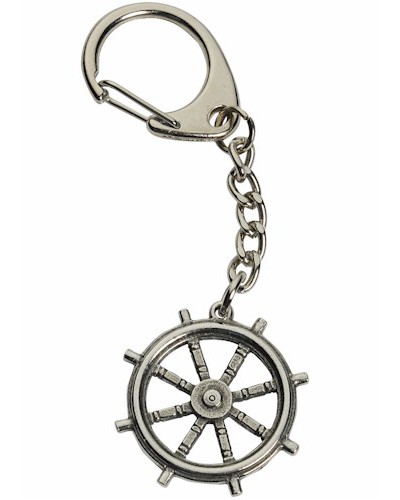 Ships Wheel Key-Ring