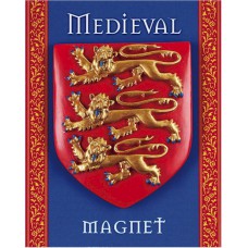 Three Lions Shield Magnet