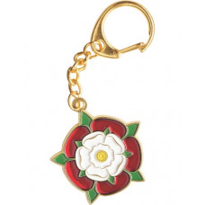 Tudor Rose Enamel Key-Ring