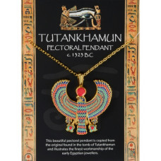 Tutankhamun Winged Horus Pendant on Chain