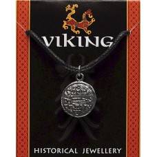 Viking Coin Pendant - Pewter