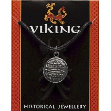 Viking Coin Pendant - Pewter