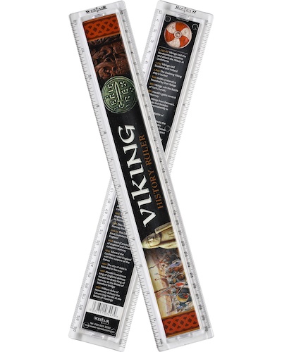 Viking History Ruler - 30cm