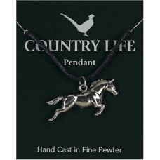Country Life Horse Pendant - Pewter
