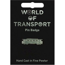Tram Pin Badge - Pewter