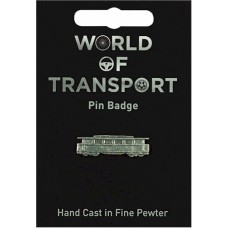 Tram Pin Badge - Pewter