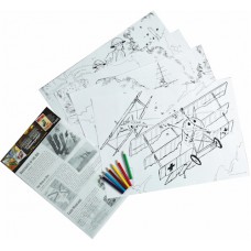 World War I Educational Colouring Posters