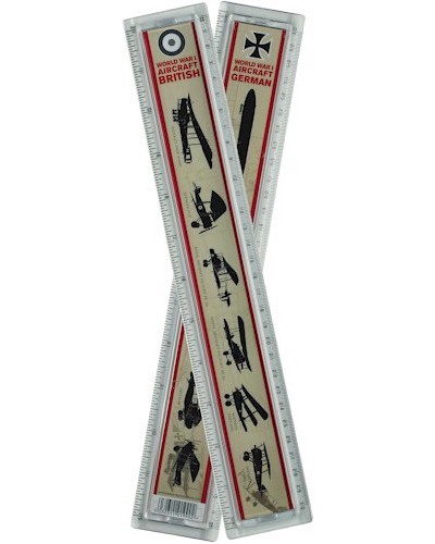 World War I Aircraft Identification Ruler - 30cm