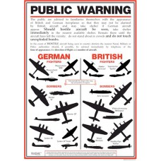 World War II Aircraft Identification Poster - A3